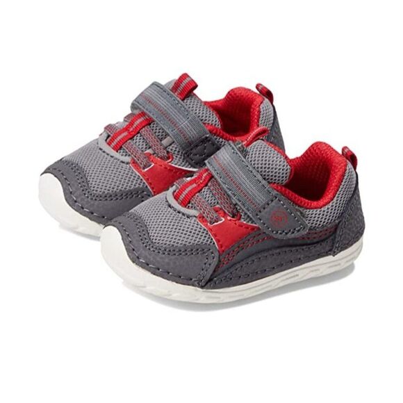 Stride Rite SM Kylo 2.0 Supportive Leather Mesh Sneakers Toddler 6 Soft Motion - Picture 2 of 10